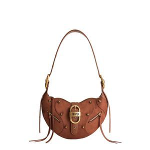 Tessa Shoulder Bag - Suede Dark Birch Brown T_T